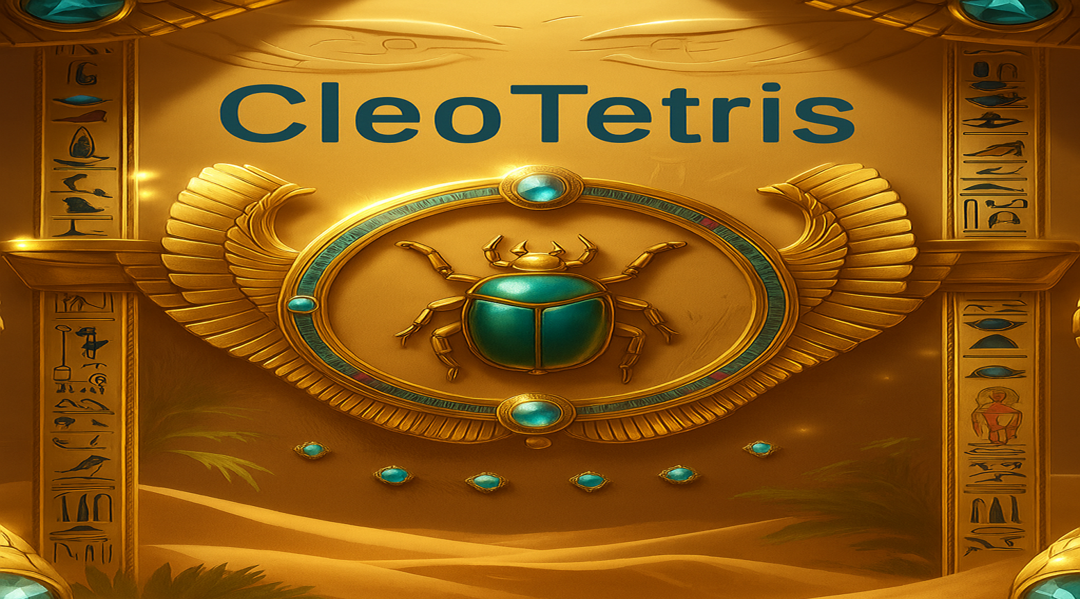 Imagem do jogo CleoTetris